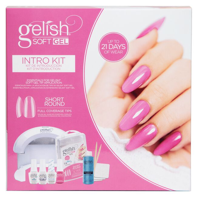 Short Round Soft Gel Tips Intro Kit