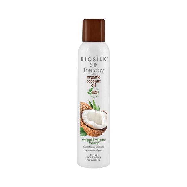 Silk Therapy with Coconut Oil Whipped Volume Mousse