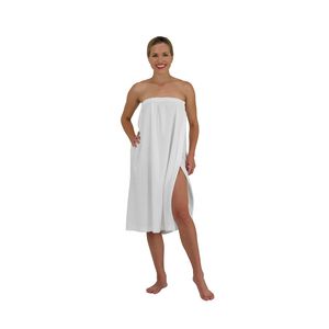 Betty Dain Terry Cloth White Spa Wrap