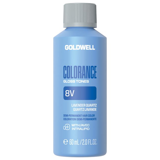 8V Lavender Quartz Colorance Gloss Tones Demi-Permanent Hair Color