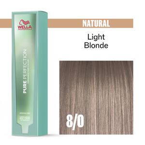 8/0 Natural Light Blonde Pure Perfection Permanent Hair Color