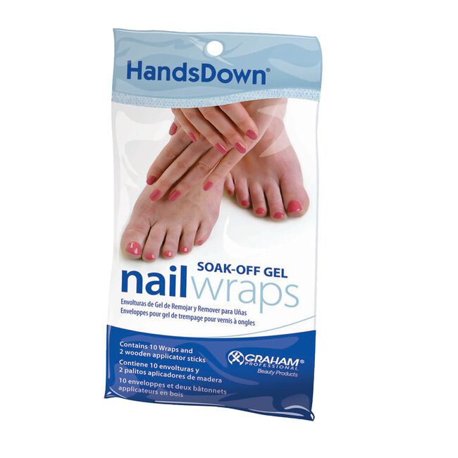 HandsDown Soak Off Gel (Finger/Toe) Wraps