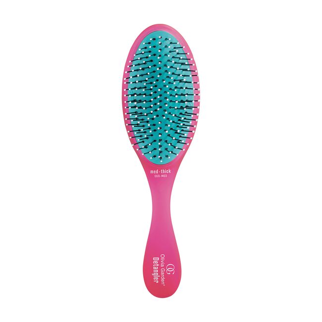 Pink Detangler Brush for Medium - Thick Hair