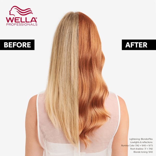 7/42 Medium Blonde/Red Matte Illumina Permanent Hair Color