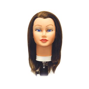 Celebrity Sam II Brunette Mannequin Head