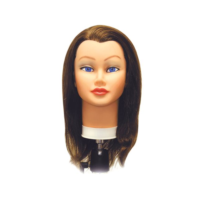 Celebrity Sam II Brunette Mannequin Head
