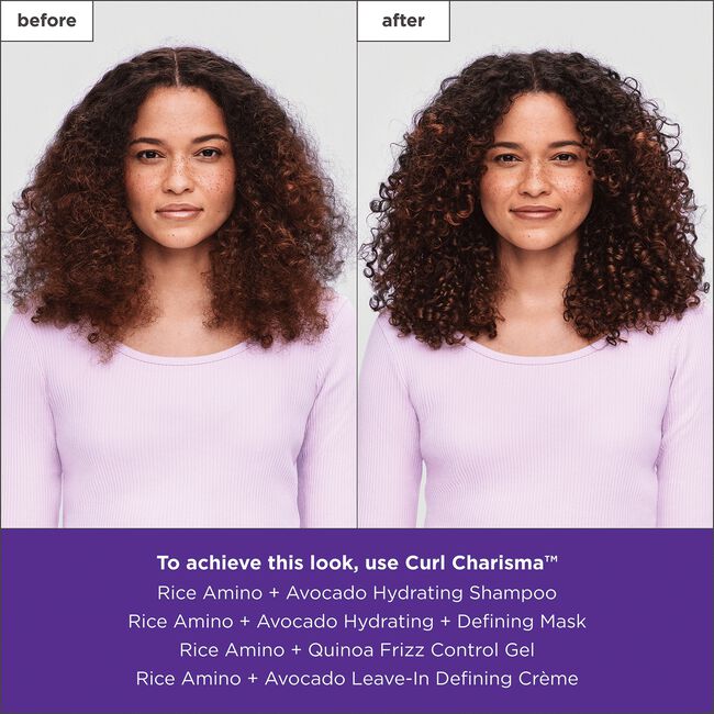 Curl Charisma Rice Amino & Quinoa Frizz Control Gel