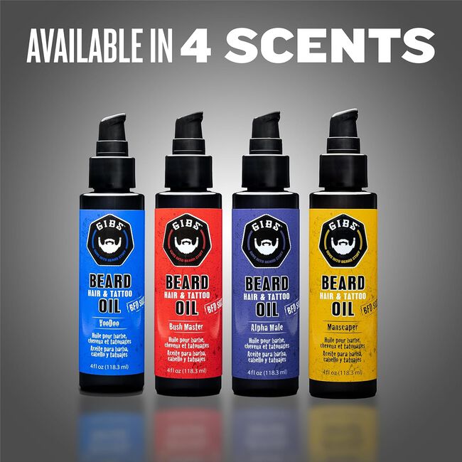 Alpha Male Beard, Hair & Tattoo Oil