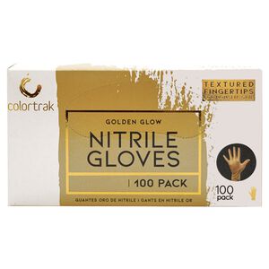 Large Golden Glow Nitrile Gloves