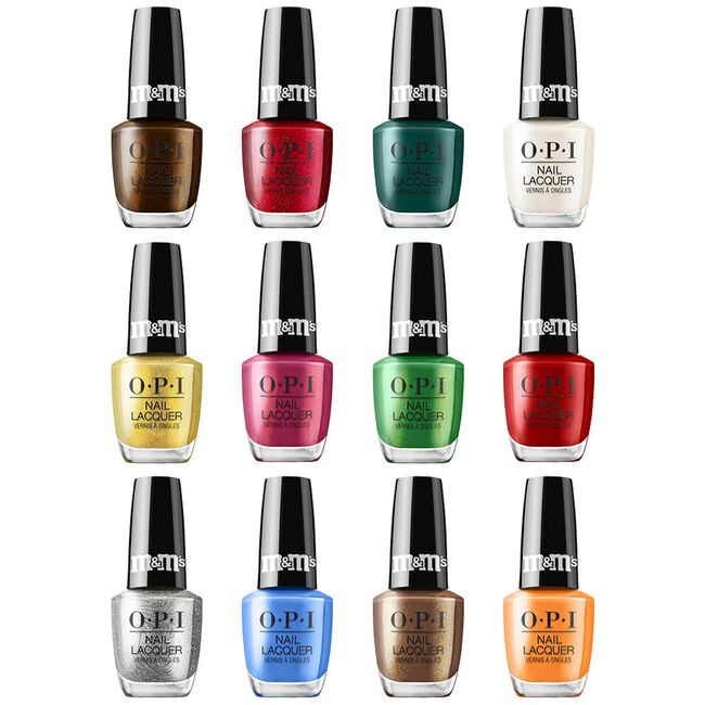 OPI x M&M's Nail Lacquer Stock-In-Box