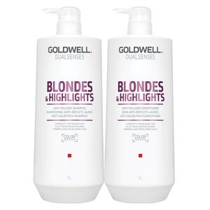 Dualsenses Blonde & Highlights Shampoo,Conditioner Liter Duo