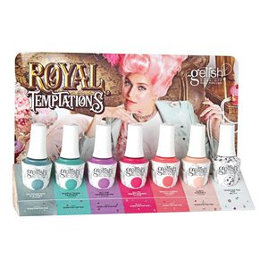 Gelish Royal Temptations - 7 Piece Display
