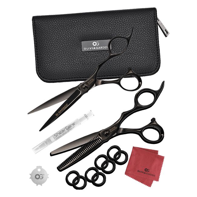 Barber Titanium 6.25 Inch Shear with Thinner