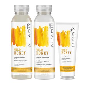 PureMix Wild Honey,Shampoo, Conditioner, Mask