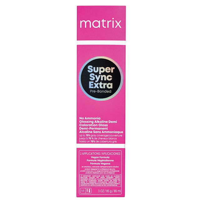 4NN Neutral Neutral Super Sync Extra Pre-Bonded Alkaline Demi-Permanent Hair Color