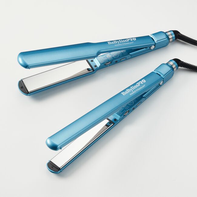 Nano Titanium 1 Inch & 1.5 Inch Flat Iron Duo