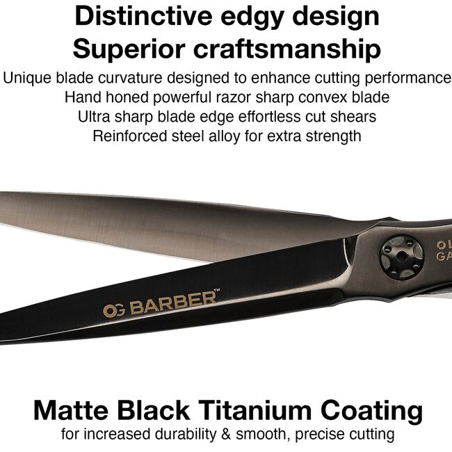 Barber Titanium 6.25 Inch Shear with Thinner