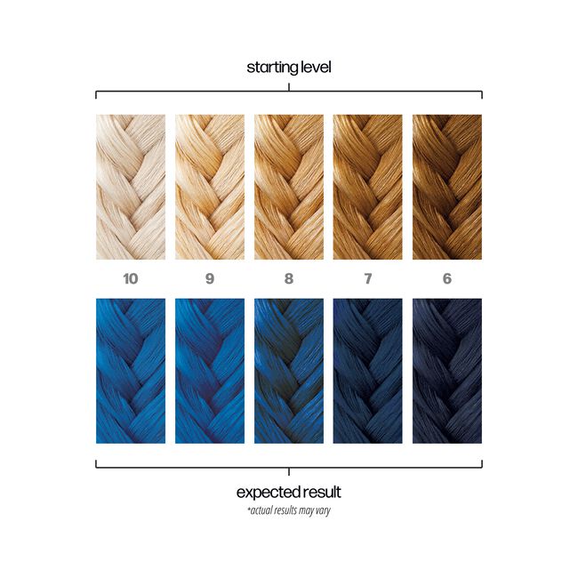 Solitude Blue Semi-Permanent Hair Color