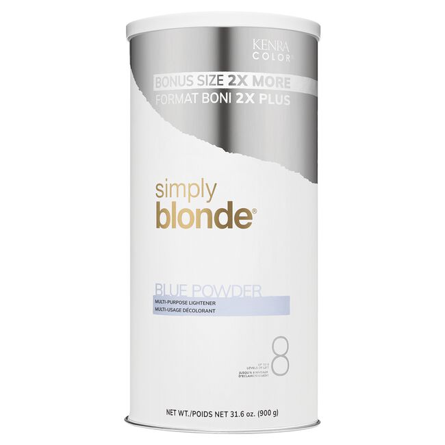 Simply Blonde Bonus Size Blue Powder Lightener