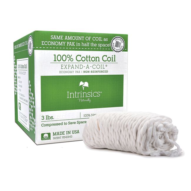 Expand-A-Coil Cotton Coil - Non-Reinforced, 3 lbs.