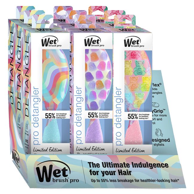 Sugar Rush Pro Detangler Display
