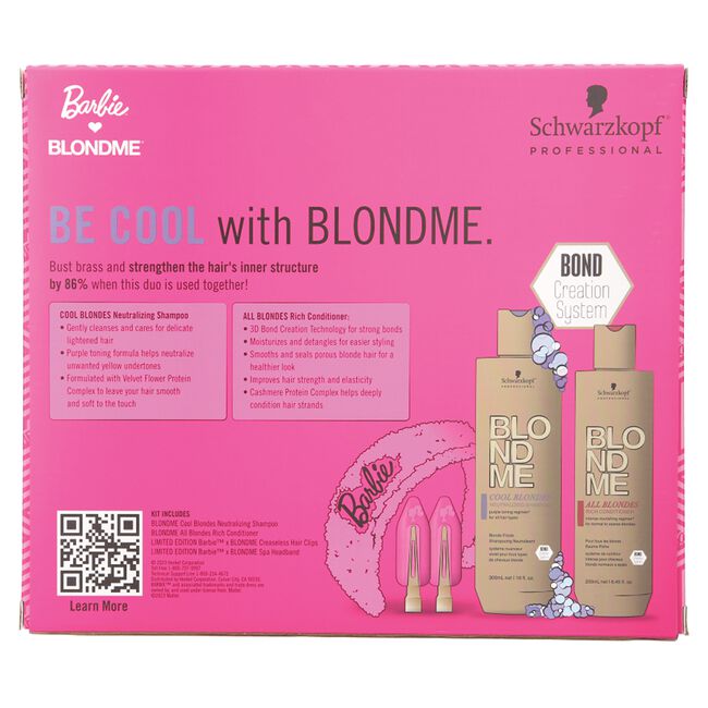 BlondMe x Barbie Cool Blondes Spa Collection