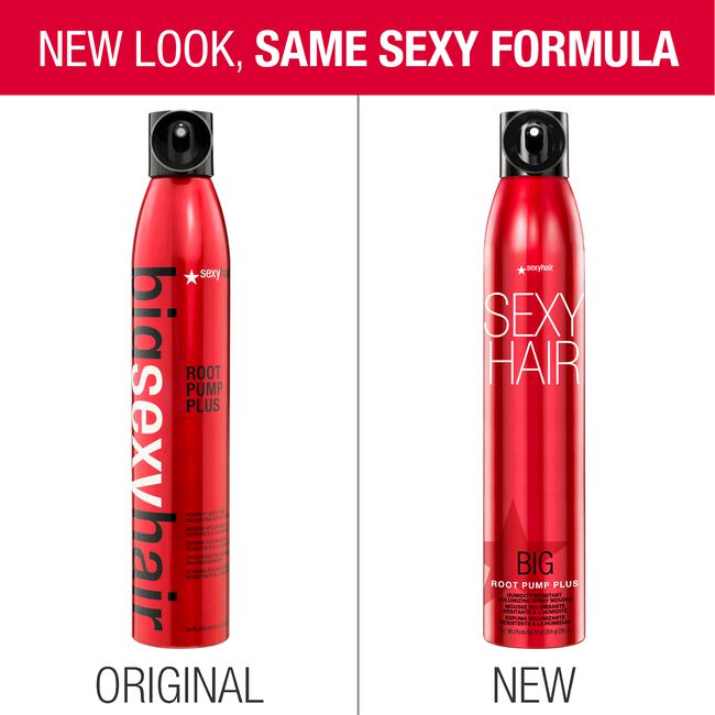 Big Sexy Hair Root Pump Plus Humidity Resistant Volumizing Spray Mousse