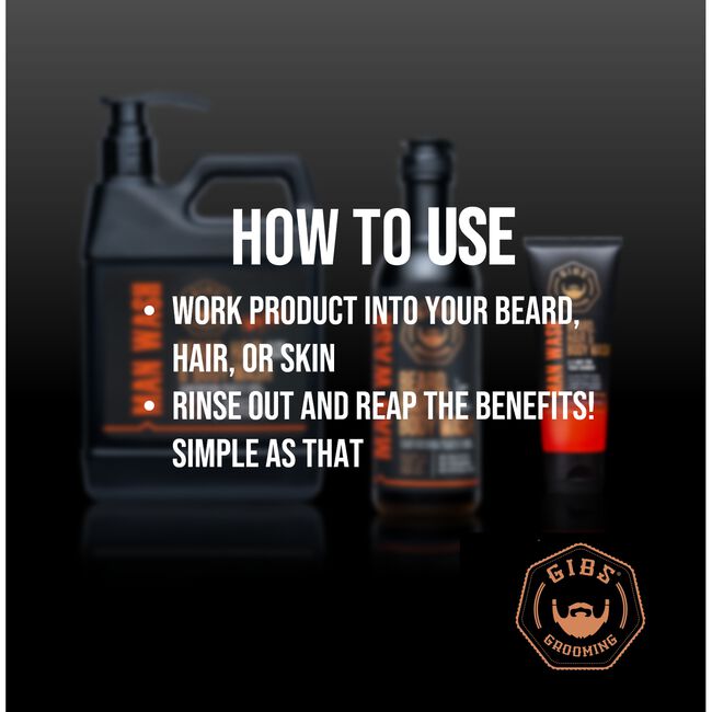 Man Wash BHB Beard, Hair and Body