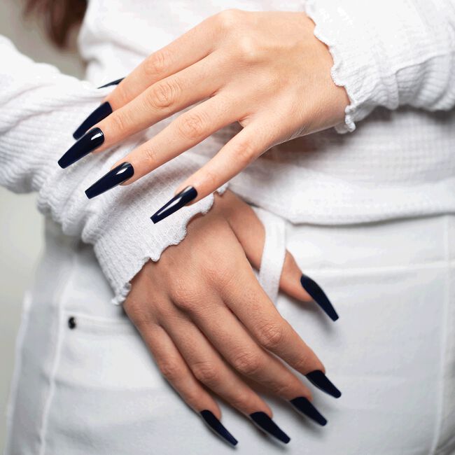 Long Coffin Soft Gel Tips