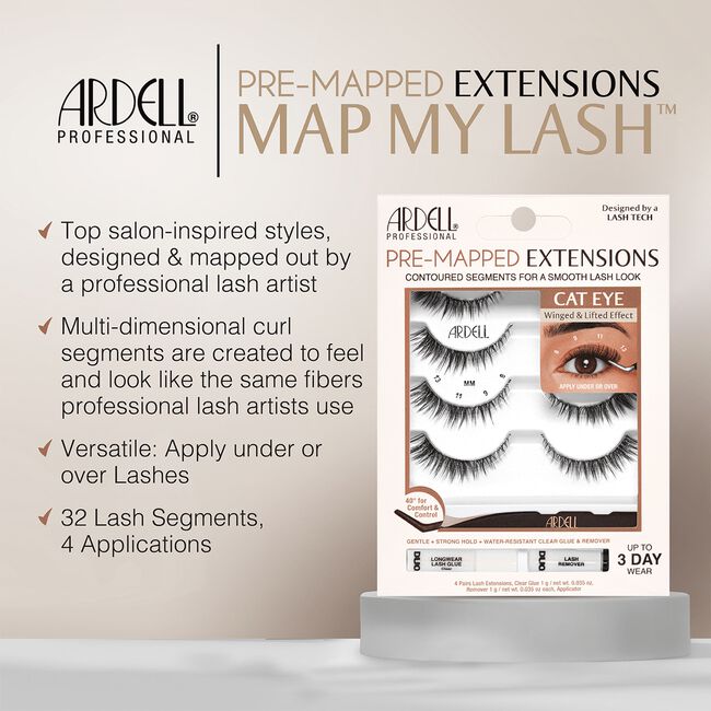 Pre-Mapped Extensions Cat Eye