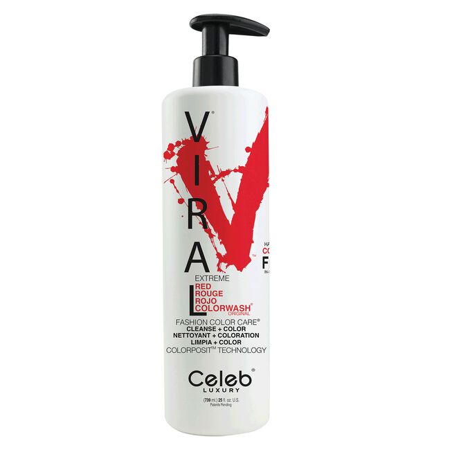 Viral Red Colorwash