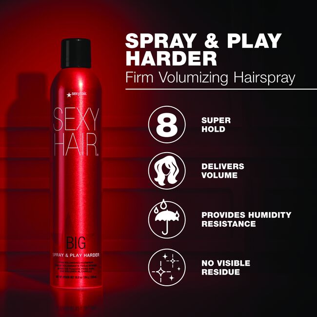 Big Sexy Hair Spray & Play Harder Firm Volumizing Hairspray