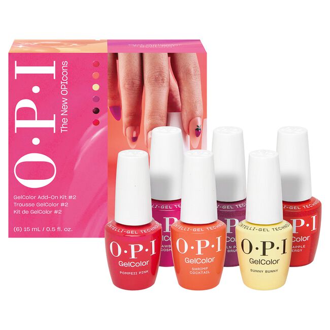 The New OPIcons GelColor Add On Kit 2