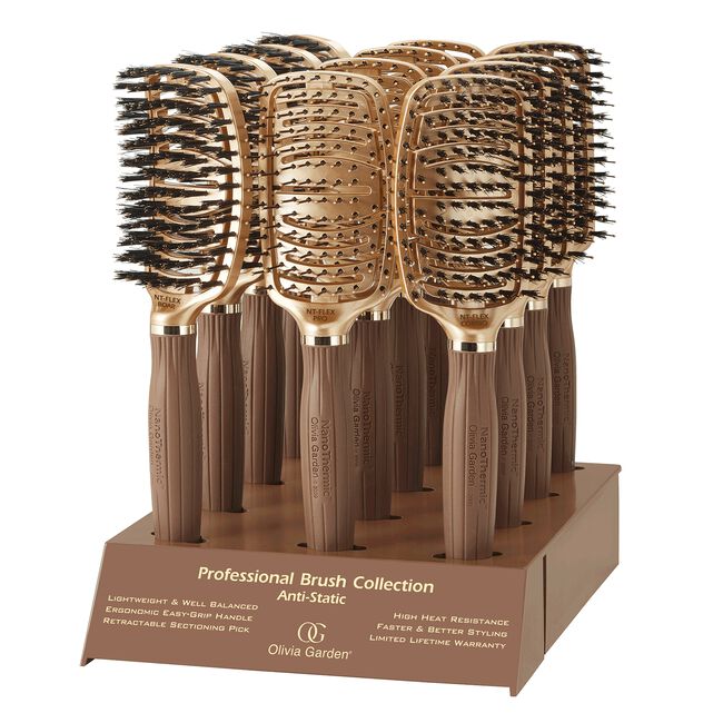 Nano Thermic Flex Brush Collection - 12 piece display