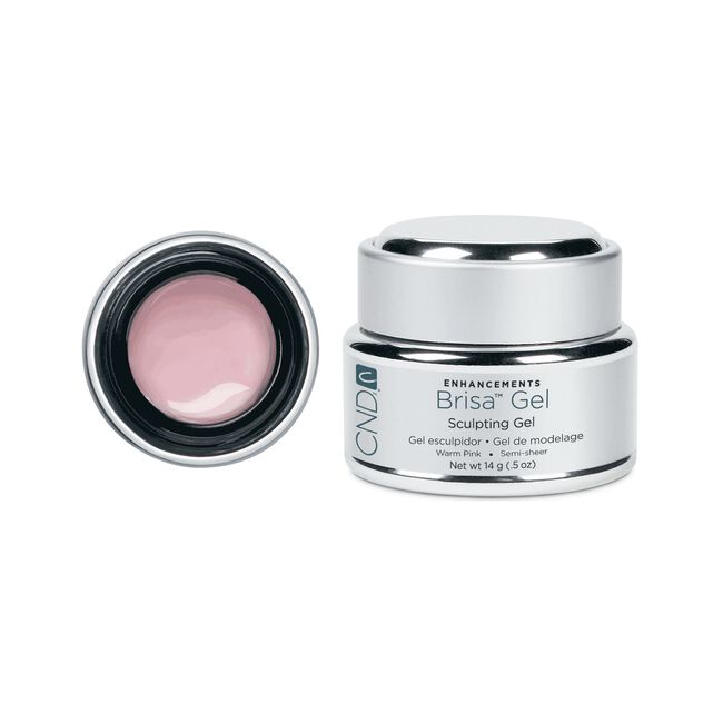 Warm Pink Semi-Sheer Brisa Sculpting Gel