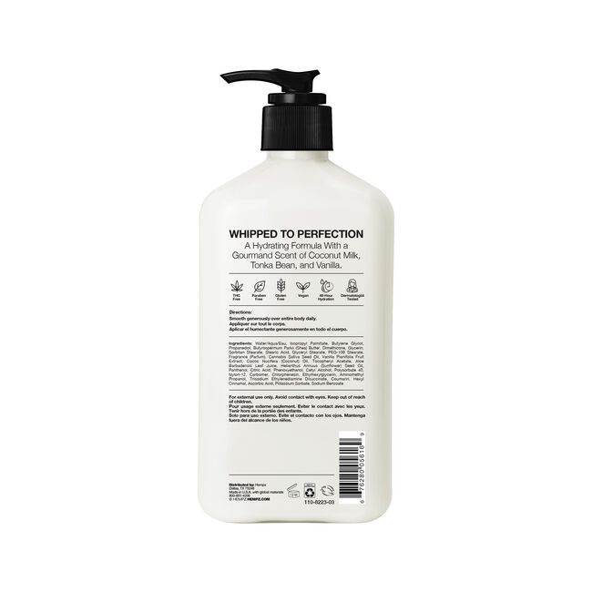 Whipped Vanilla Coconut Cream Herbal Body Moisturizer