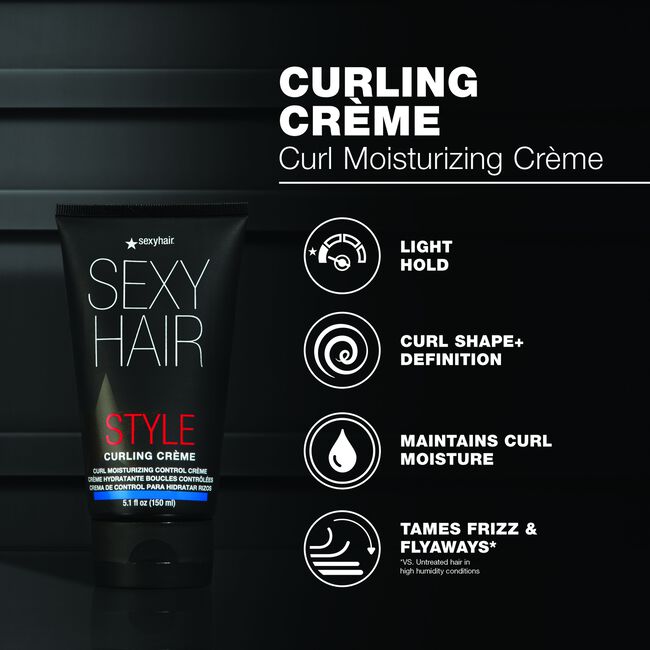 Style Sexy Hair Curling Creme Curl Moisturizing Control Creme