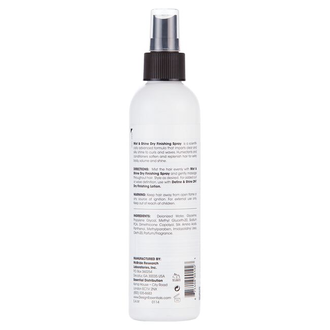 Wave By Design Mist & Shine Dry Finishing Spray