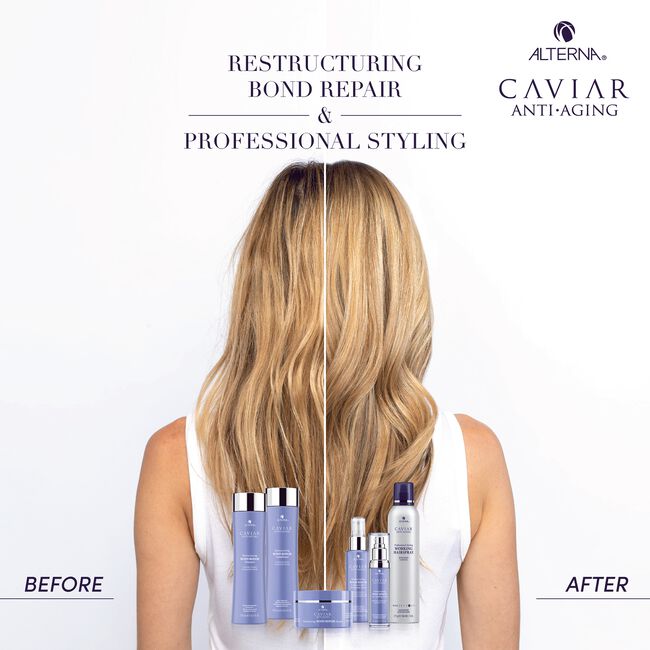 Caviar Anti-Aging Restructuring Bond Repair Leave-in Heat Protection Spray