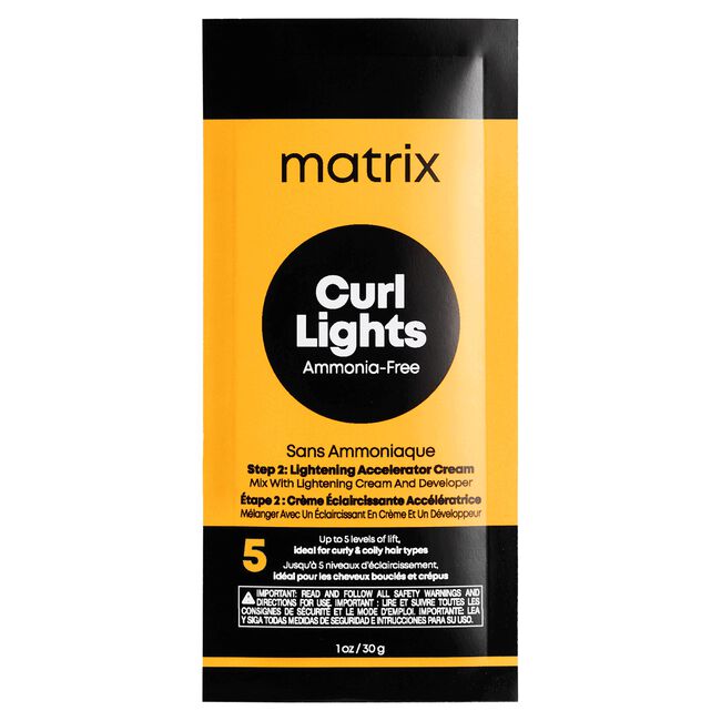 Curl Lights Step 2 Lightening Accelerator