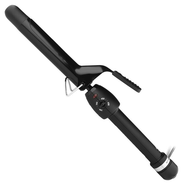 Stay-Temp Black & Gold Curling Iron