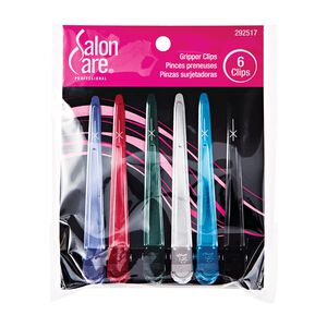 Strictly Professional Metal Gripper Clips - 6 Pack