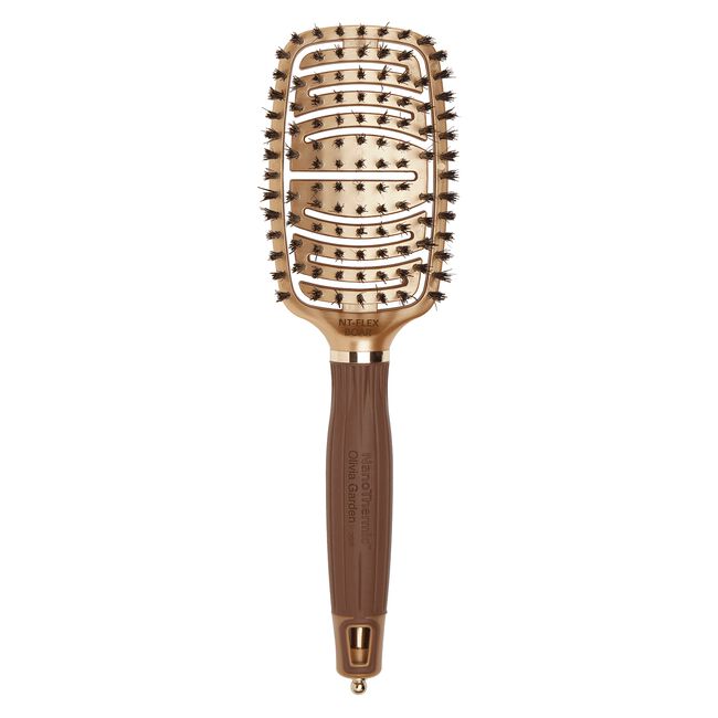 Nano Thermic Flex 100% Boar Bristles Brush