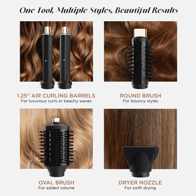 Black Lava AirGlam Multi-Styler