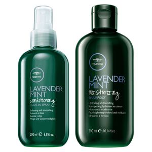 Tea Tree Lavender Mint Moisturizing Shampoo, Leave-In Spray