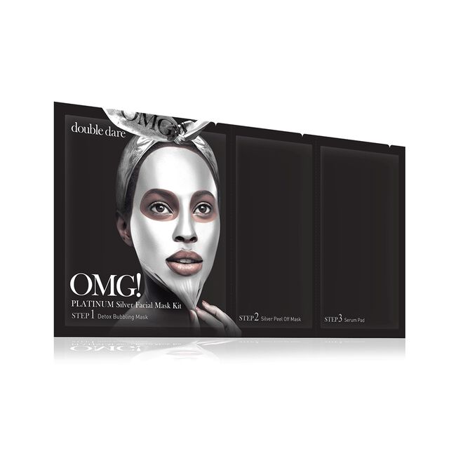 OMG! Platinum Silver Face Mask