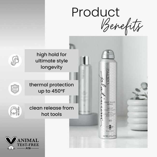 Platinum Heat Block Spray 22