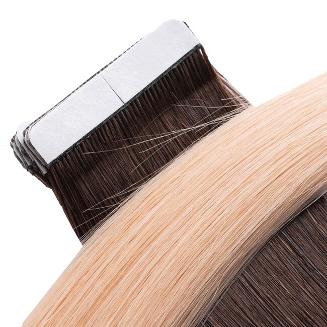 #4/14 Ombre Chocolate/Champagne Tape-In Straight - 22 Inch