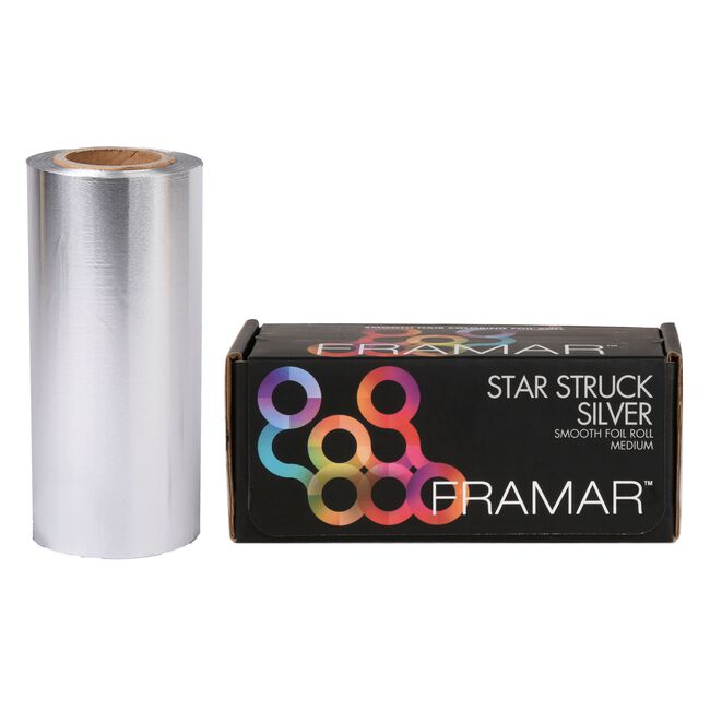 Star Struck Silver 5 x 2 Medium Smooth Foil Roll