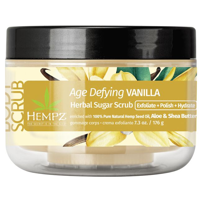 Age Defying Vanilla Herbal Sugar Scrub